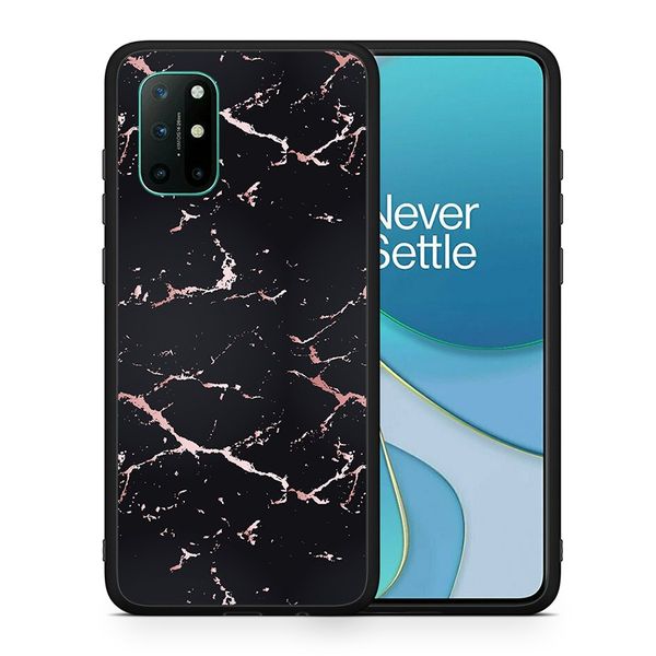 Smartfits Smartfits Marble Black Rosegold - OnePlus 8T θήκη