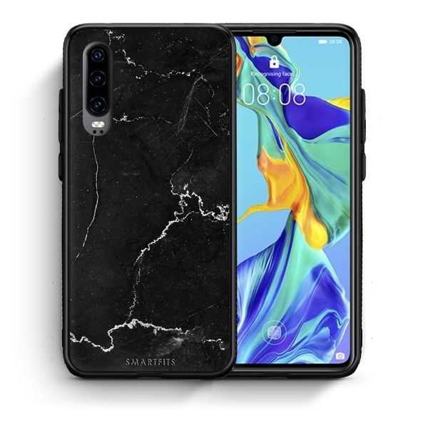 Smartfits Smartfits Marble Black - Huawei P30 θήκη