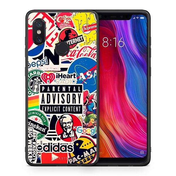 Smartfits Smartfits Parental Advisory - Xiaomi Mi 8 θήκη