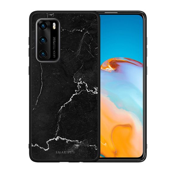 Smartfits Smartfits Marble Black - Huawei P40 θήκη