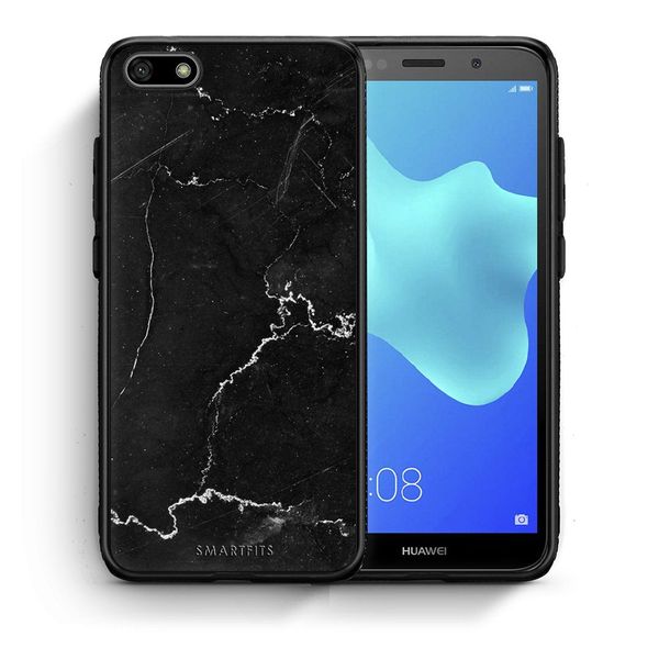 Smartfits Smartfits Marble Black - Huawei Y5 2018/Honor 7S θήκη