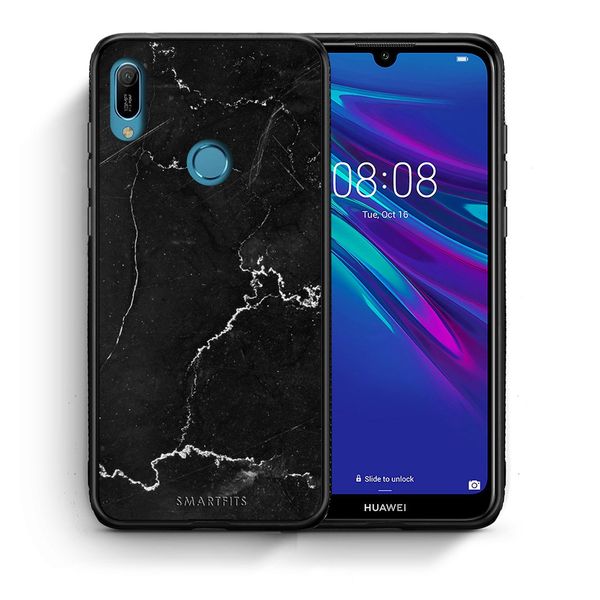 Smartfits Smartfits Marble Black - Huawei Y6 2019 θήκη