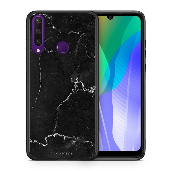 Smartfits Smartfits Marble Black - Huawei Y6p θήκη