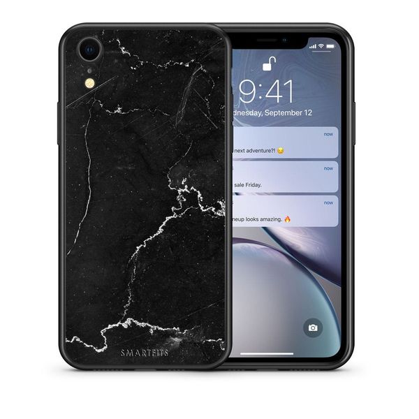Smartfits Smartfits Marble Black - iPhone XR θήκη