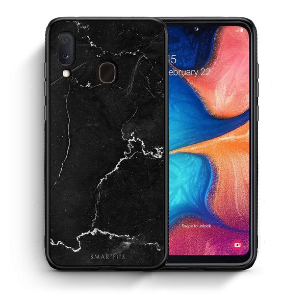 Smartfits Smartfits Marble Black - Samsung A20e θήκη