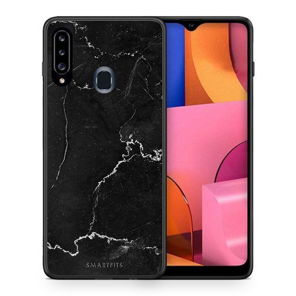 Smartfits Marble Black - Samsung A20s θήκη