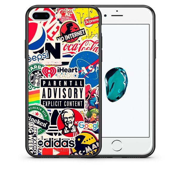 Smartfits Smartfits Parental Advisory - iPhone 7 Plus/8 Plus θήκη