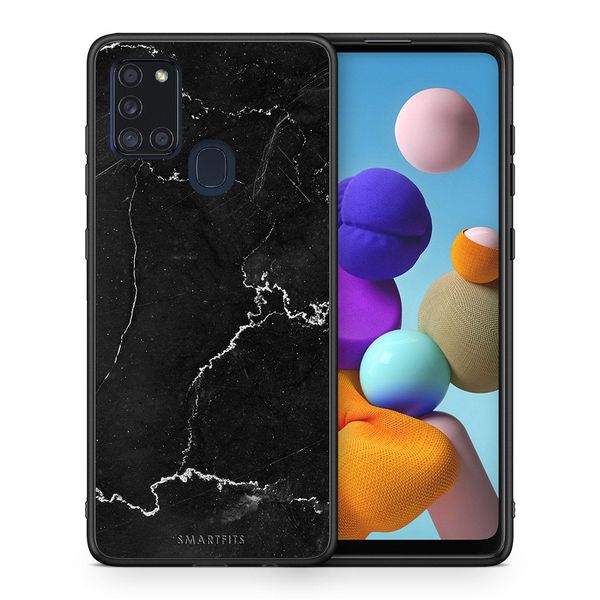 Smartfits Smartfits Marble Black - Samsung A21s θήκη