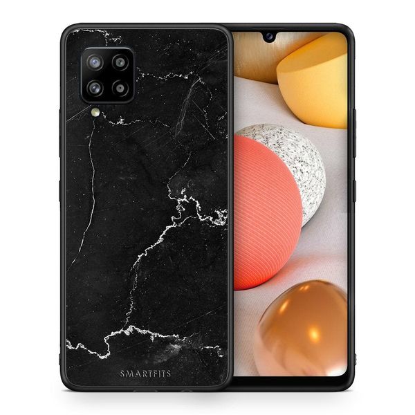 Smartfits Marble Black - Samsung A42 θήκη