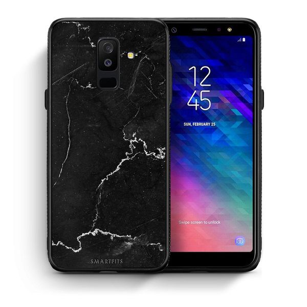 Smartfits Marble Black - Samsung A6+ 2018 θήκη
