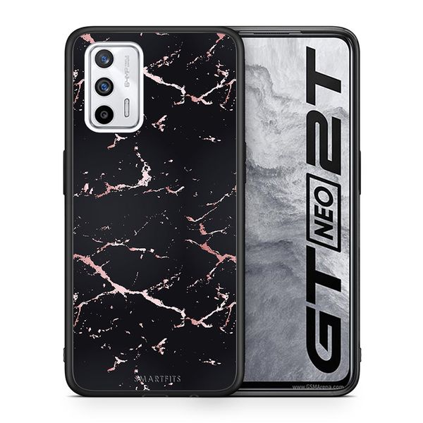 Smartfits Smartfits Marble Black Rosegold - Realme GT θήκη