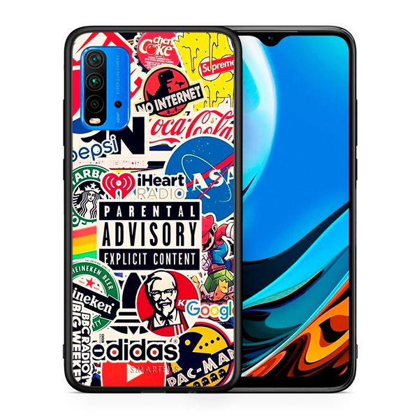 Smartfits Smartfits Xiaomi Redmi 9T/Poco M3 (Parental Advisory) θήκη Θήκη Κινητού
