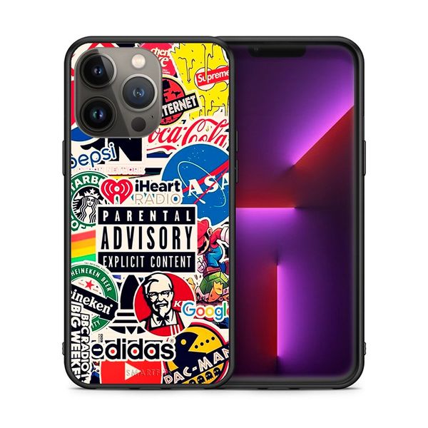 Smartfits Smartfits iPhone 13 Pro Max (Parental Advisory) Θήκη Κινητού