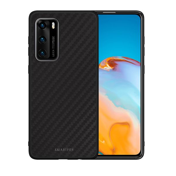 Smartfits Smartfits Carbon Black - Huawei P40 θήκη