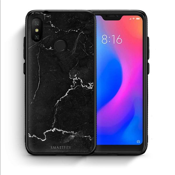 Smartfits Smartfits Marble Black - Xiaomi Mi A2 Lite θήκη