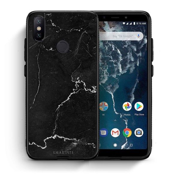 Smartfits Smartfits Xiaomi Mi A2 (Marble Black ) Θήκη Κινητού