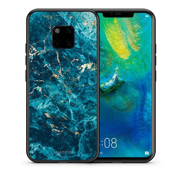 Smartfits Smartfits Huawei Mate 20 Pro (Marble Blue) Θήκη Κινητού
