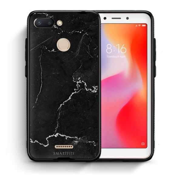 Smartfits Smartfits Xiaomi Redmi 6 (Marble Black) Θήκη Κινητού