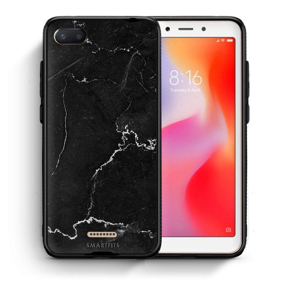 Smartfits Smartfits Xiaomi Redmi 6A (Marble Black) Θήκη Κινητού