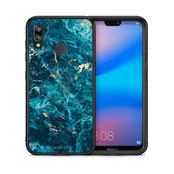 Smartfits Smartfits Marble Blue - Huawei P20 Lite θήκη
