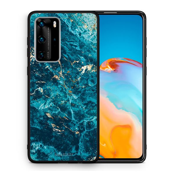 Smartfits Smartfits Marble Blue - Huawei P40 Pro θήκη