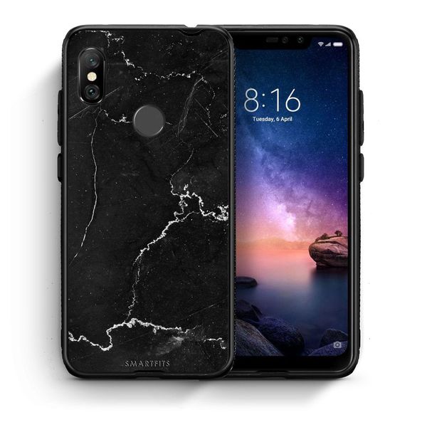 Smartfits Smartfits Marble Black - Xiaomi Redmi Note 6 Pro θήκη