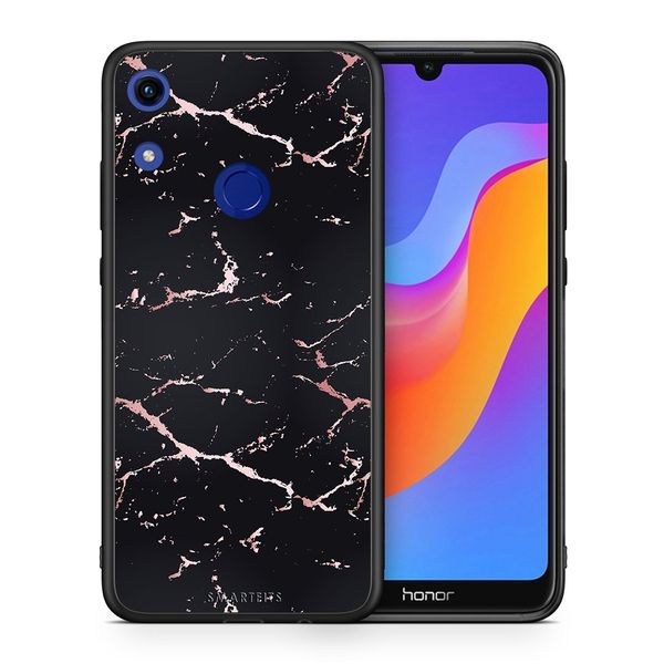 Smartfits Smartfits Marble Black Rosegold - Honor 8A θήκη