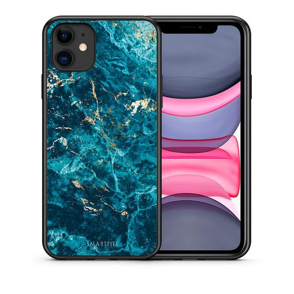 Smartfits Smartfits Marble Blue - iPhone 11 θήκη