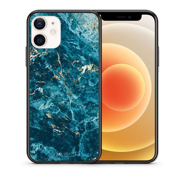Smartfits Smartfits Marble Blue - iPhone 12 Mini θήκη