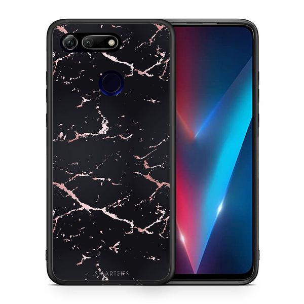 Smartfits Smartfits Marble Black Rosegold - Honor View 20 θήκη