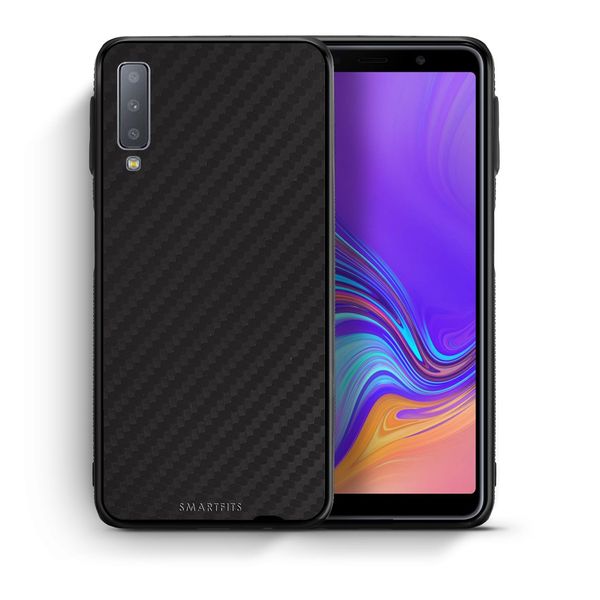 Smartfits Smartfits Carbon Black - Samsung A7 2018 θήκη