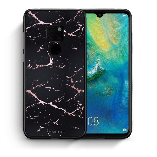 Smartfits Smartfits Marble Black Rosegold - Huawei Mate 20 θήκη