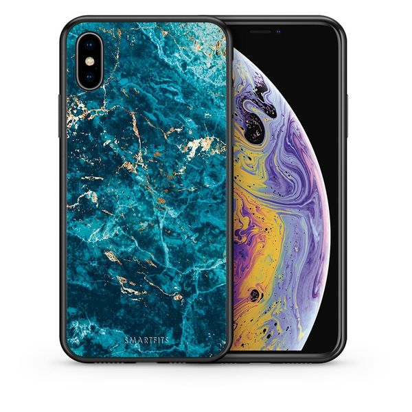 Smartfits Smartfits Marble Blue - iPhone Xs Max θήκη