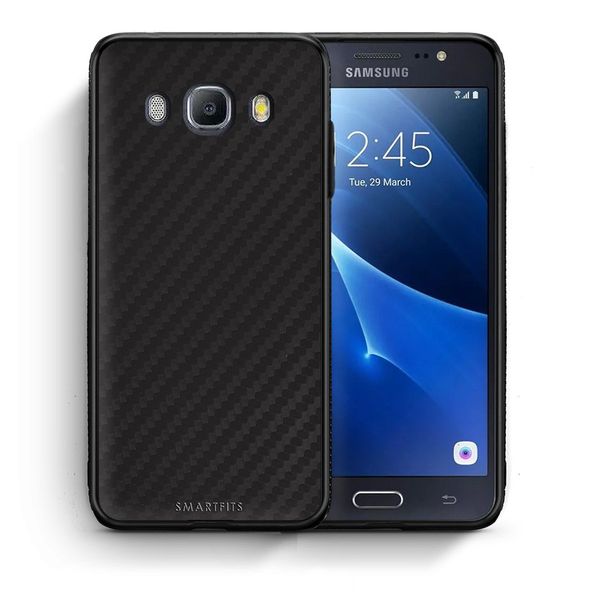 Smartfits Smartfits Carbon Black - Samsung J7 2016 θήκη