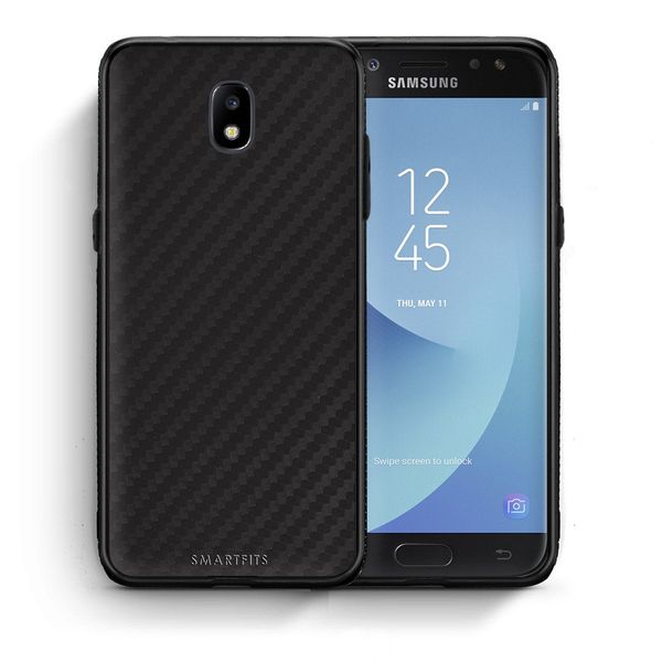 Smartfits Smartfits Carbon Black - Samsung J7 2017 θήκη