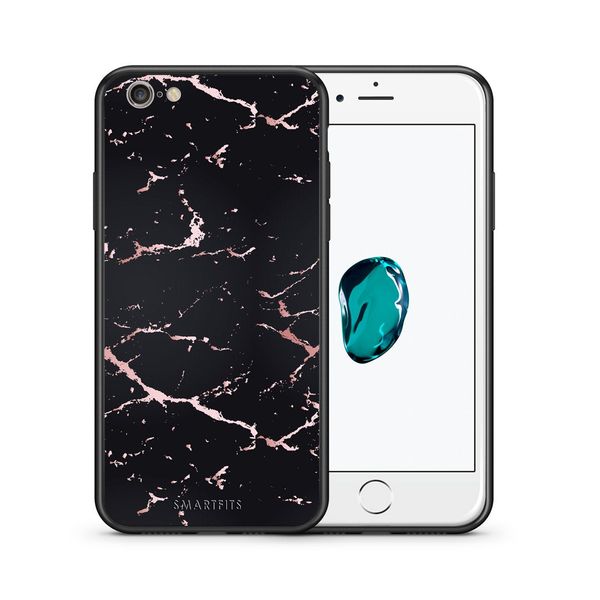 Smartfits Smartfits Marble Black Rosegold - iPhone 6 Plus/6s Plus θήκη