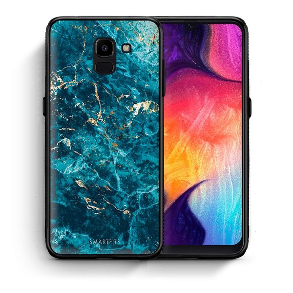 Smartfits Smartfits Marble Blue - Samsung J6 θήκη