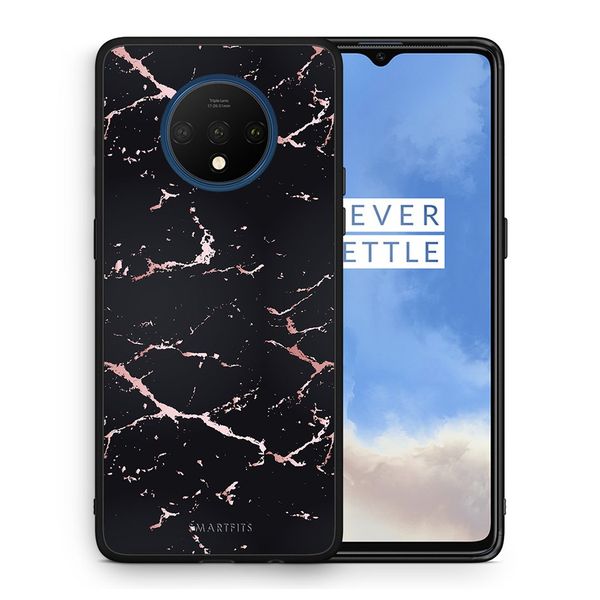 Smartfits Smartfits Marble Black Rosegold - OnePlus 7T θήκη