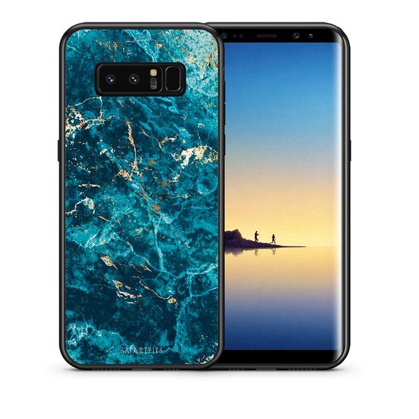 Smartfits Smartfits Marble Blue - Samsung Note 8 θήκη