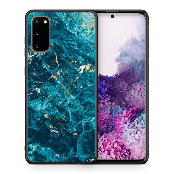 Smartfits Marble Blue - Samsung S20 θήκη