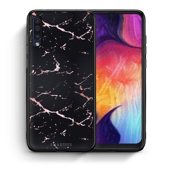Smartfits Smartfits Marble Black Rosegold - Samsung A50/A30s θήκη