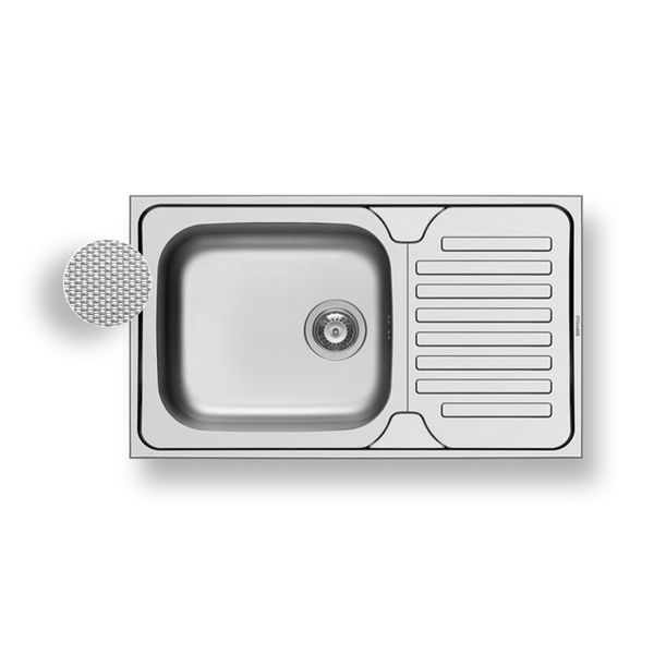 Pyramis Dorian 86x50 1B 1D Νεροχύτης Κουζίνας