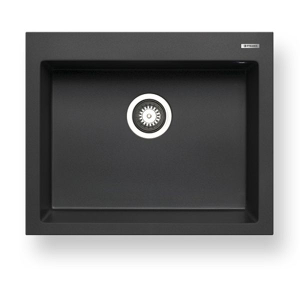 Pyramis Istros 61x50 1B Iron Grey Νεροχύτης Κουζίνας