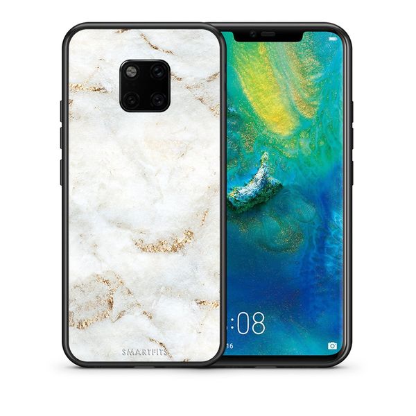 Smartfits Smartfits White Gold Marble - Huawei Mate 20 Pro θήκη