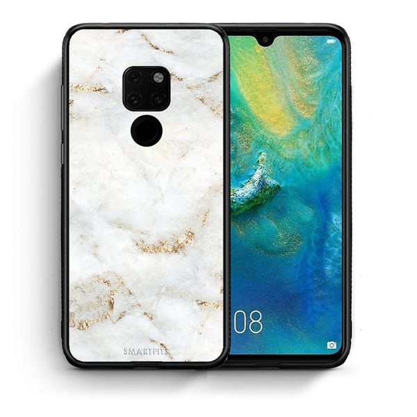 Smartfits Smartfits White Gold Marble - Huawei Mate 20 θήκη