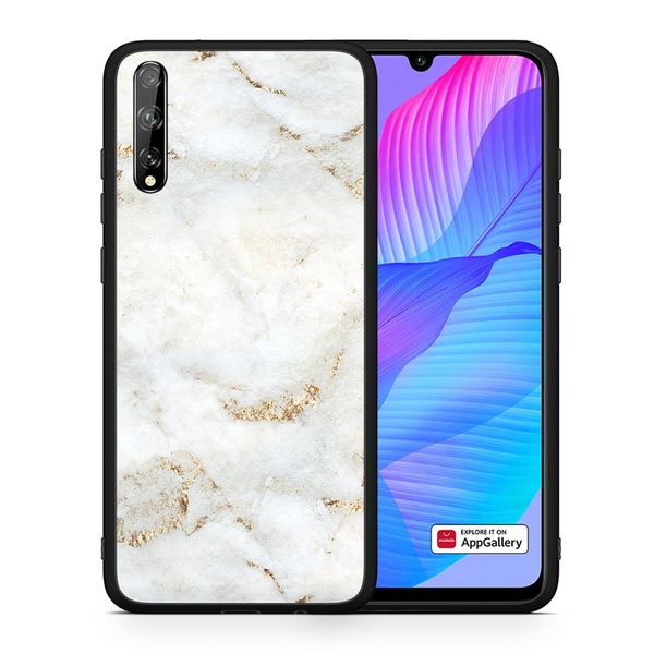 Smartfits Smartfits White Gold Marble - Huawei P Smart S θήκη