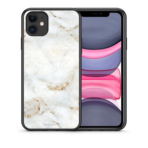 Smartfits Smartfits White Gold Marble - iPhone 11