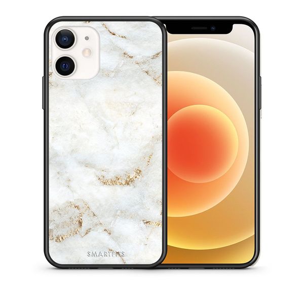 Smartfits Smartfits White Gold Marble - iPhone 12 Mini θήκη