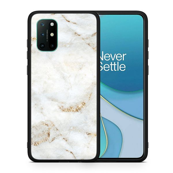 Smartfits Smartfits White Gold Marble - OnePlus 8T θήκη