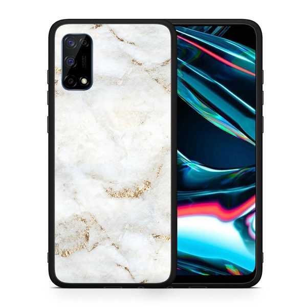 Smartfits Smartfits White Gold Marble - Realme 7 Pro θήκη